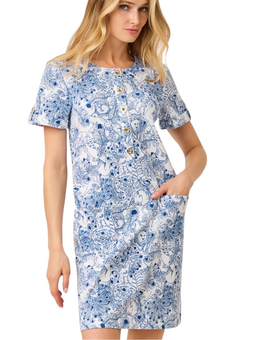 Lilly Pulitzer Cameron Popover dress size large